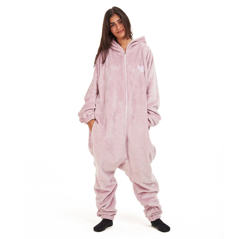 Snuggs Blanket Onesie Light Mauve